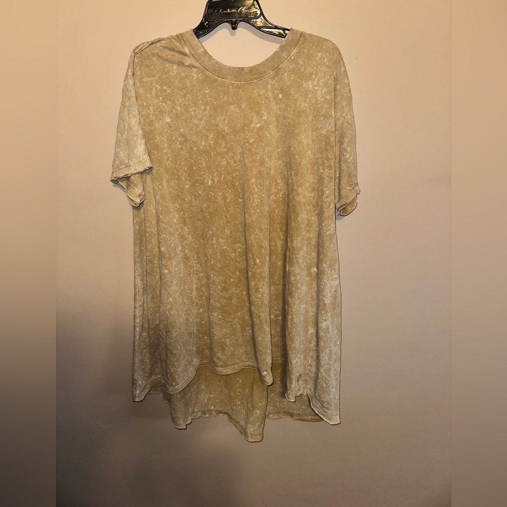 Free People Movement tunic length t shirt